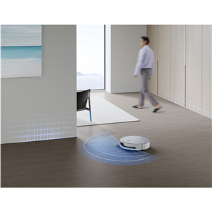 Ecovacs Deebot X8 OMNI, Wet & Dry, white - Robot vacuum cleaner
