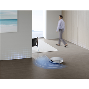 Ecovacs Deebot X8 OMNI, Wet & Dry, baltas - Dulkių siurblys robotas