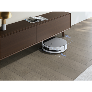 Ecovacs Deebot X8 OMNI, Wet & Dry, baltas - Dulkių siurblys robotas