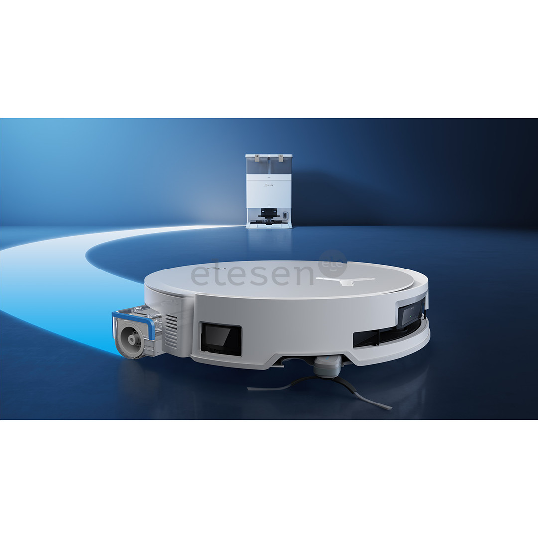 Ecovacs Deebot X8 OMNI, Wet & Dry, white - Robot vacuum cleaner