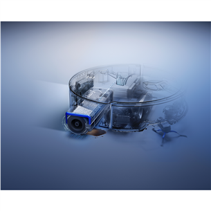 Ecovacs Deebot X8 OMNI, Wet & Dry, baltas - Dulkių siurblys robotas