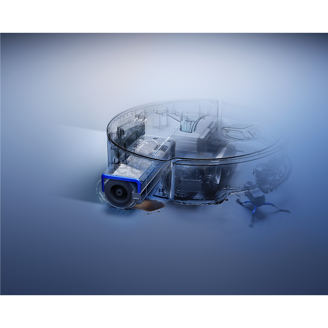 Ecovacs Deebot X8 OMNI, Wet & Dry, white - Robot vacuum cleaner