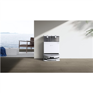 Ecovacs Deebot X8 OMNI, Wet & Dry, white - Robot vacuum cleaner