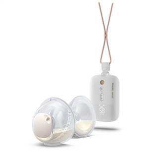 Philips Avent Hands-free, baltas - Dvigubas elektrinis pientraukis SCF532/11