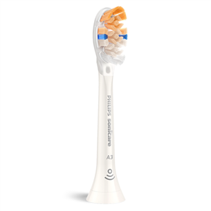 Philips Sonicare Premium All-in-One, 4 pcs, balti - Dantų šepetėlių antgaliai