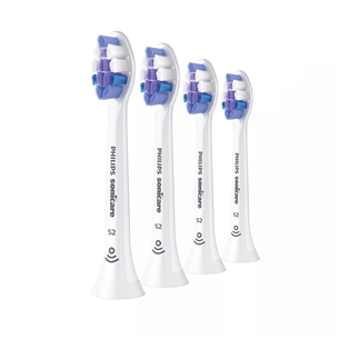 Philips Sonicare S2 Sensitive, 4 pieces, white - Spare brushes HX6054/87