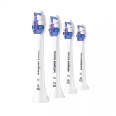 Philips Sonicare S2 Sensitive, 4 vnt., balti - Dantų šepetėlių antgaliai