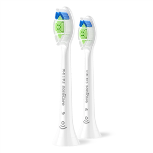 Philips Sonicare Optimal White, 2 vnt., balti - Dantų šepetėlių antgaliai HX6062/87