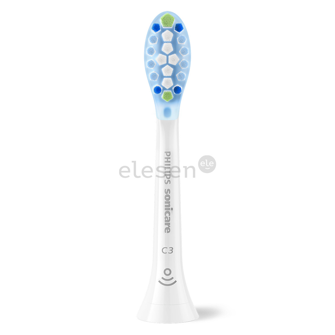 Philips Sonicare Premium Plaque Defence, 2 vnt., balti - Dantų šepetėlių antgaliai