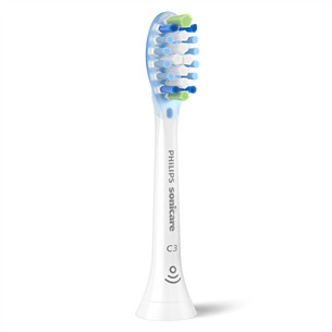 Philips Sonicare Premium Plaque Defence, 2 vnt., balti - Dantų šepetėlių antgaliai