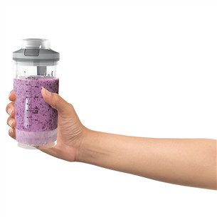 Ninja Blast Max, серебристый - Портативный беспроводной блендер