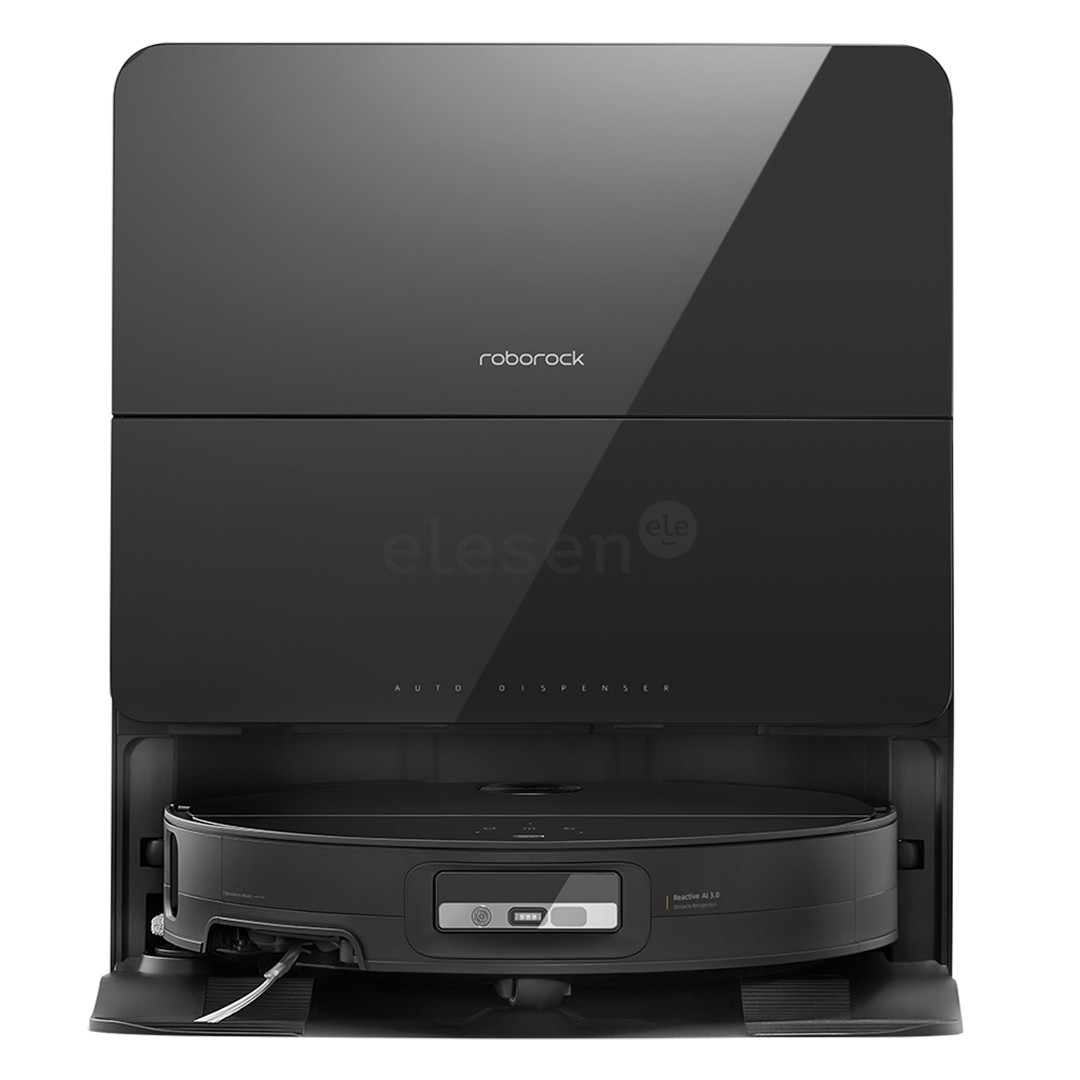 Roborock Saros 10, сухая и влажная уборка, черный - Робот-пылесос