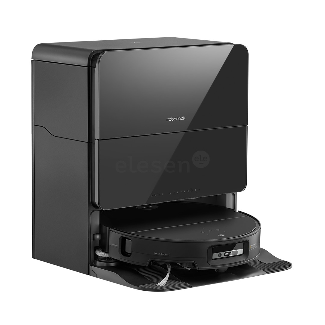 Roborock Saros 10, сухая и влажная уборка, черный - Робот-пылесос