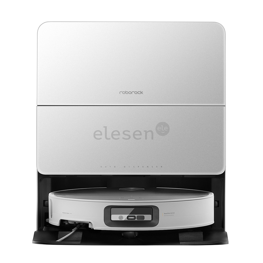 Roborock Saros 10, сухая и влажная уборка, белый - Робот-пылесос