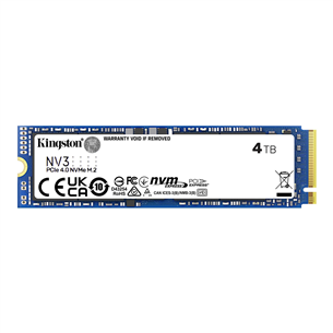 Kingston SNV3S, 4 ТБ, синий - SSD SNV3S/4000G
