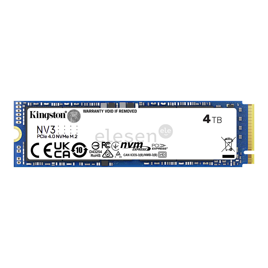 Kingston SNV3S, 4 ТБ, синий - SSD