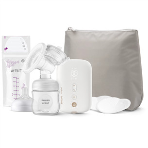 Philips Avent, rechargeable, white - Single breast pump SCF396/31