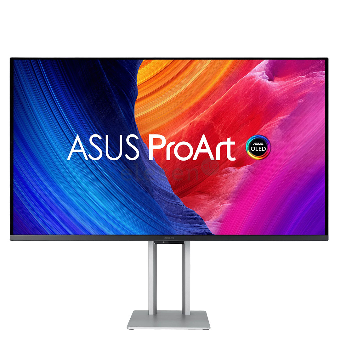 Asus ProArt OLED, 32'', 240 Hz, OLED, sidabro spalvos - Monitorius