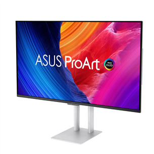 Asus ProArt OLED, 32'', 240 Hz, OLED, sidabro spalvos - Monitorius