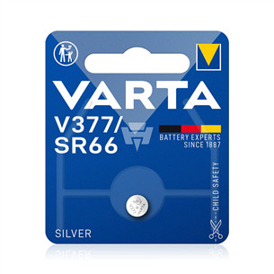 Varta V377/SR66, sidabro spalvos - Elementas 377101401
