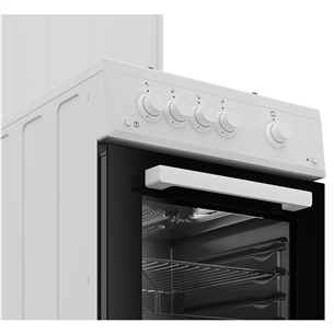 Beko, 60 L, plotis 50 cm, balta - Viryklė