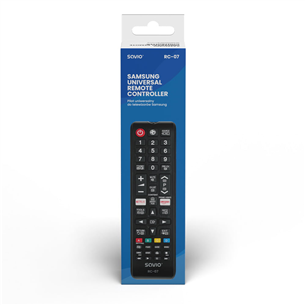 Savio RC-07, Samsung TV, juodas - Universalus nuotolinio valdymo pultelis