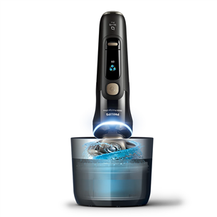 Philips i9000 Prestige Ultra, juodas - Skustuvas