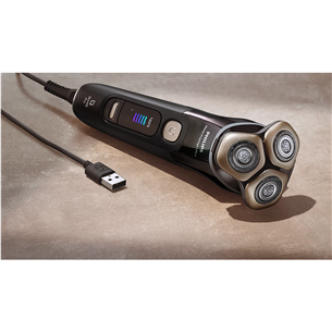 Philips i9000 Prestige Ultra, juodas - Skustuvas