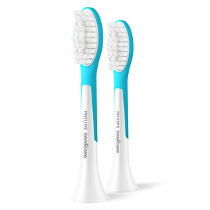 Philips For Kids, 2 pcs, white/blue - Spare brushes HX6042/90