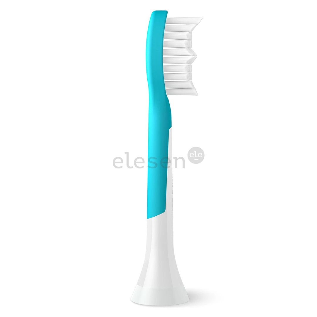 Philips For Kids, 2 шт., белый/голубой - Насадки для зубной щетки