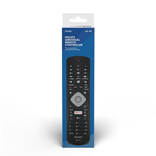 Savio RC-10, Philips TV, juodas - Universalus nuotolinio valdymo pultelis