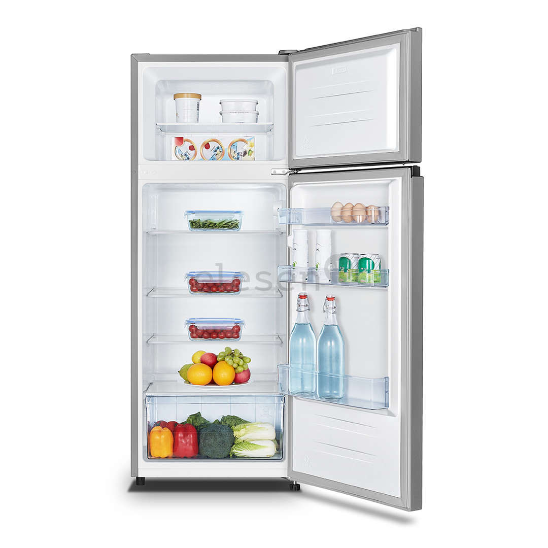 Hisense, 206 L, aukštis 144 cm, pilkas - Šaldytuvas