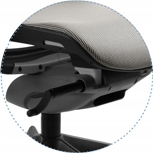 Merryfair Wau B-NW41, pilka - Kėdė