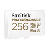 SanDisk Max Endurance, 256 GB, microSDHC, white - Memory card
