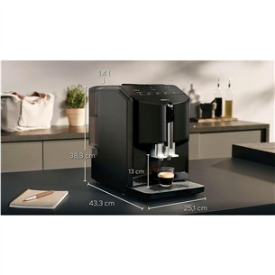 Siemens EQ300, juodas - Kavos aparatas