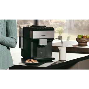 Siemens EQ500, juodas/sidabrinis - Kavos aparatas