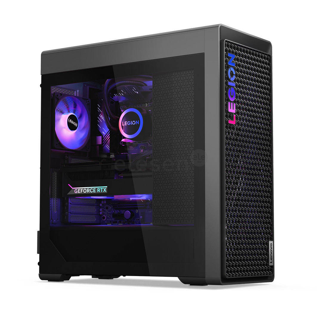 Lenovo Legion Tower 7, 64 ГБ, 2 ТБ, RTX 5080, темно-серый - Настольный компьютер