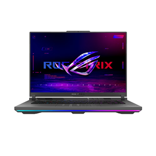 Asus ROG Strix G16, 16'', WQXGA, 240 Hz, Ultra 9, 16 GB, 1 TB, RTX 5080, ENG, pilkas - Nešiojamas kompiuteris G615LW-S5075W