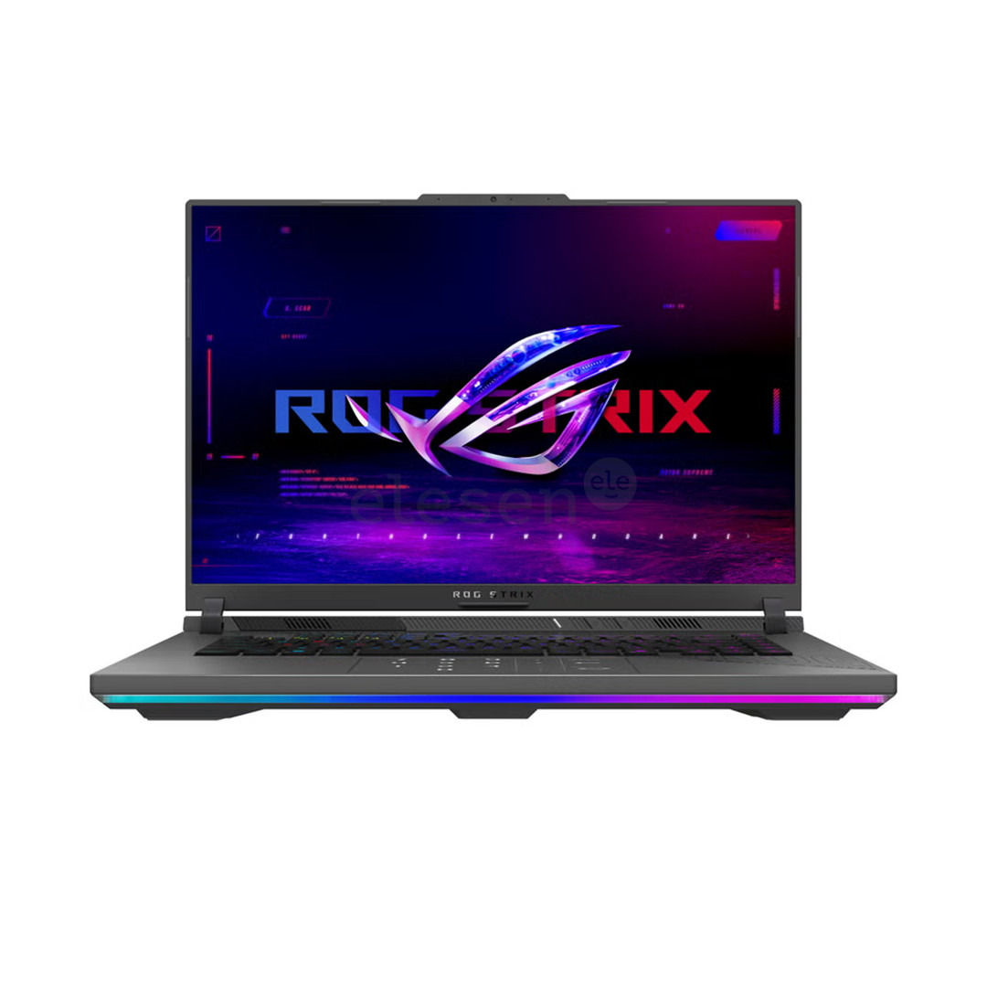 Asus ROG Strix G16, 16'', WQXGA, 240 Hz, Ultra 9, 16 GB, 1 TB, RTX 5080, ENG, pilkas - Nešiojamasis kompiuteris