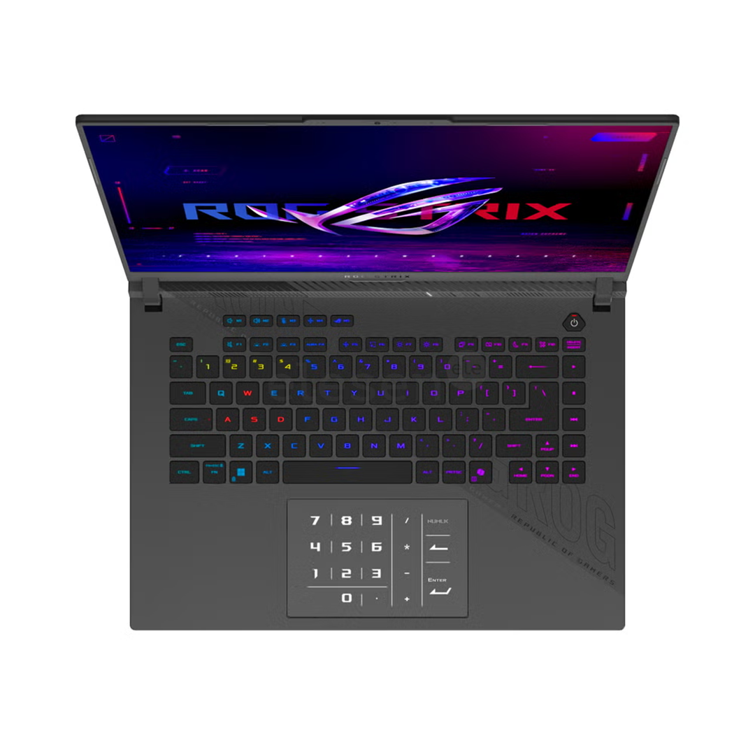 Asus ROG Strix G16, 16'', WQXGA, 240 Hz, Ultra 9, 16 GB, 1 TB, RTX 5080, ENG, eclipse gray - Notebook