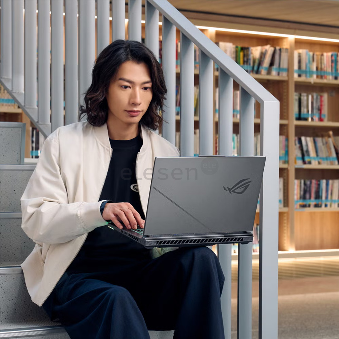 Asus ROG Strix G16, 16'', WQXGA, 240 Hz, Ultra 9, 16 GB, 1 TB, RTX 5080, ENG, pilkas - Nešiojamasis kompiuteris