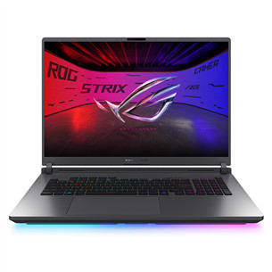 Asus ROG Strix G18, 18'', 2.5K, 240 Hz, Ultra 9, 16 GB, 1 TB, RTX 5080, ENG, eclipse gray - Notebook G815LW-S9106W