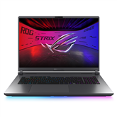 Asus ROG Strix G18, 18'', 2.5K, 240 Hz, Ultra 9, 16 GB, 1 TB, RTX 5080, ENG, eclipse gray - Notebook