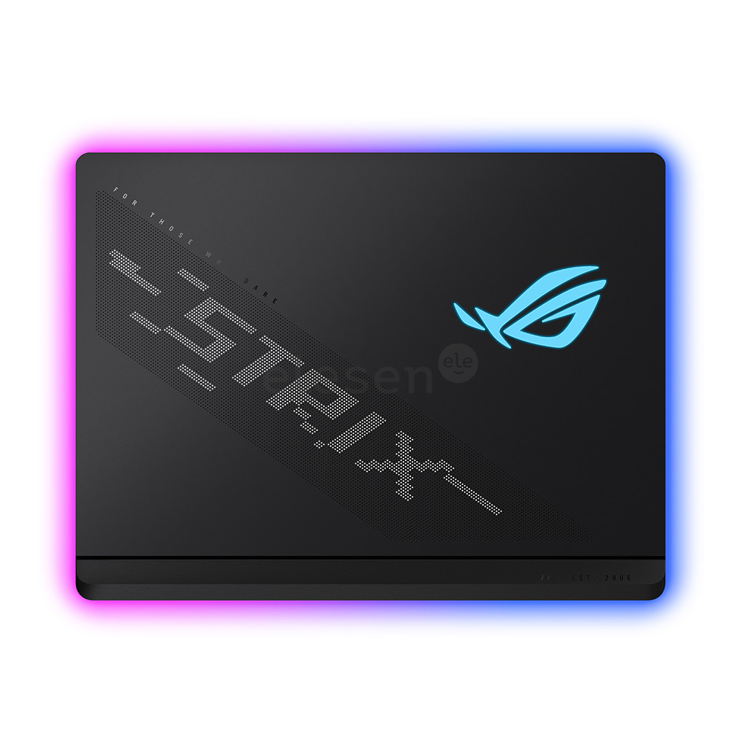 Asus ROG Strix SCAR 16, 2.5K, Mini-LED, 240 Hz, Ultra 9, 32 GB, 2 TB, RTX 5080, ENG, juodas - Nešiojamasis kompiuteris