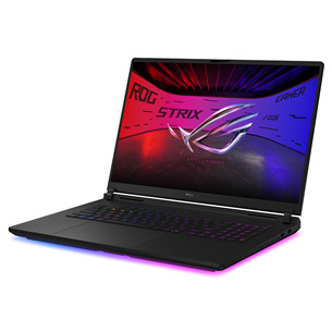 Asus ROG Strix SCAR 18, 2.5K, Mini-LED, 240 Гц, Ultra 9, 32 ГБ, 2 ТБ, RTX 5080, ENG, черный - Ноутбук