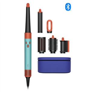 Dyson Airwrap i.d.™, Bluetooth®, 1300 W, Ceramic Pop/Topaz, žalias/oranžinis - Daugiafunkcis plaukų formavimo prietaisas