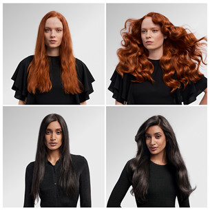 Dyson Airwrap i.d.™, Bluetooth®, 1300 W, Ceramic Pop/Topaz, žalias/oranžinis - Daugiafunkcis plaukų formavimo prietaisas