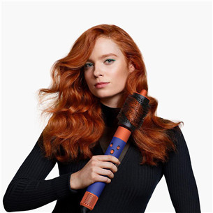 Dyson Airwrap i.d.™, Bluetooth®, 1300 Вт, Vinca Blue/Topaz, темно-синий/оранжевый - Стайлер для волос
