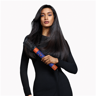 Dyson Airwrap i.d.™, Bluetooth®, 1300 W, Ceramic Patina/Topaz, mėlynas/oranžinis - Daugiafunkcis plaukų formavimo prietaisas