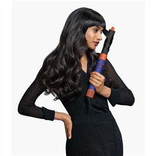 Dyson Airwrap i.d.™, Bluetooth®, 1300 Вт, Vinca Blue/Topaz, темно-синий/оранжевый - Стайлер для волос